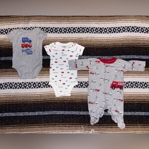 Newborn First Responder Theme Clothing Bundle
